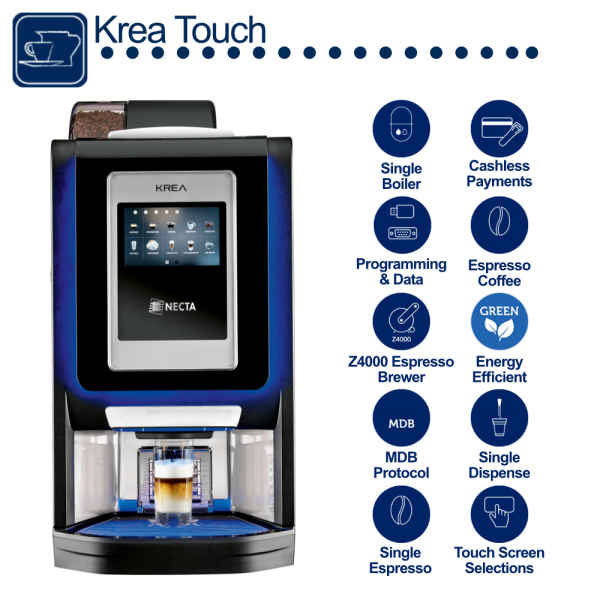 Necta KREA 12oz Coffee Machine Range